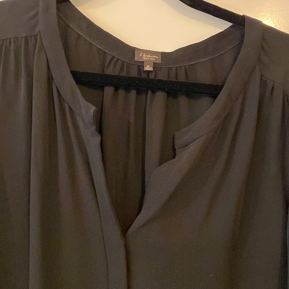 Black silk shirt - Picture 4 of 5